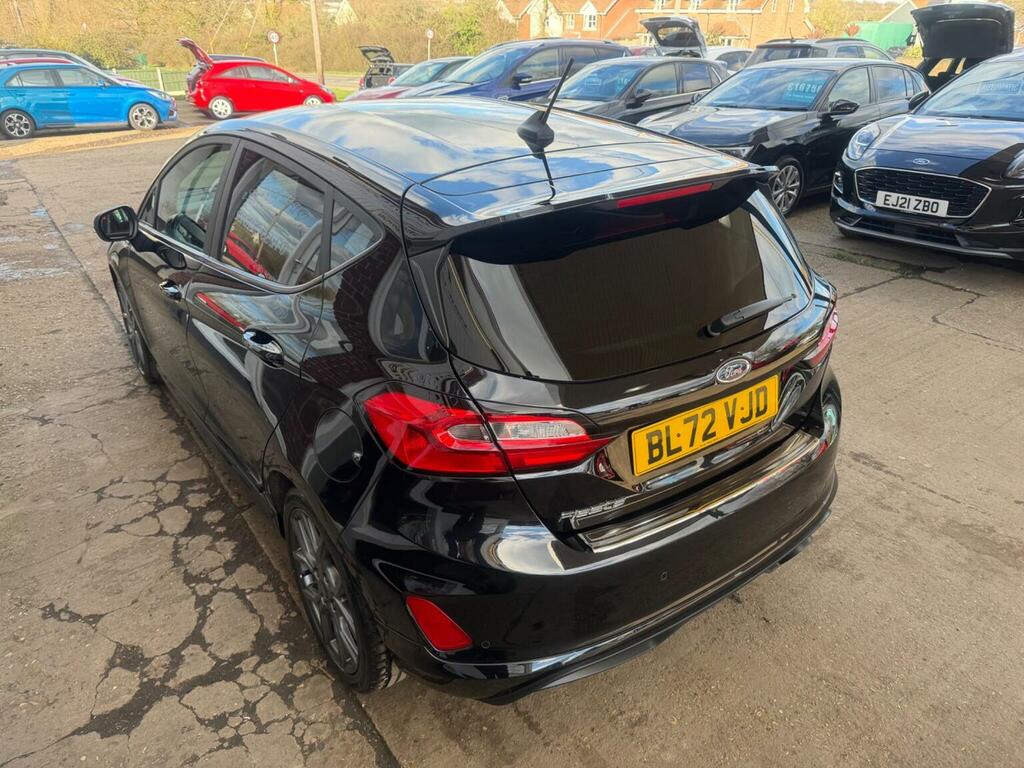 Ford Fiesta Hatchback 1.0T Ecoboost St-line Euro 6 Ss BL72VJD Black #5