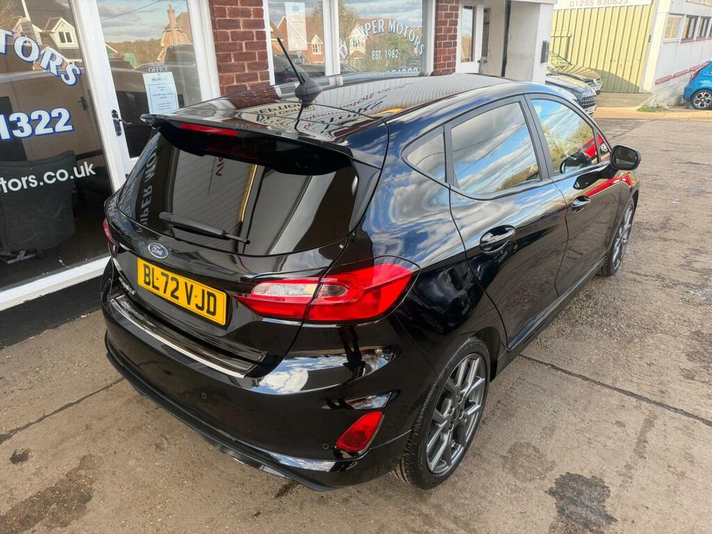 Ford Fiesta Hatchback 1.0T Ecoboost St-line Euro 6 Ss BL72VJD Black #3