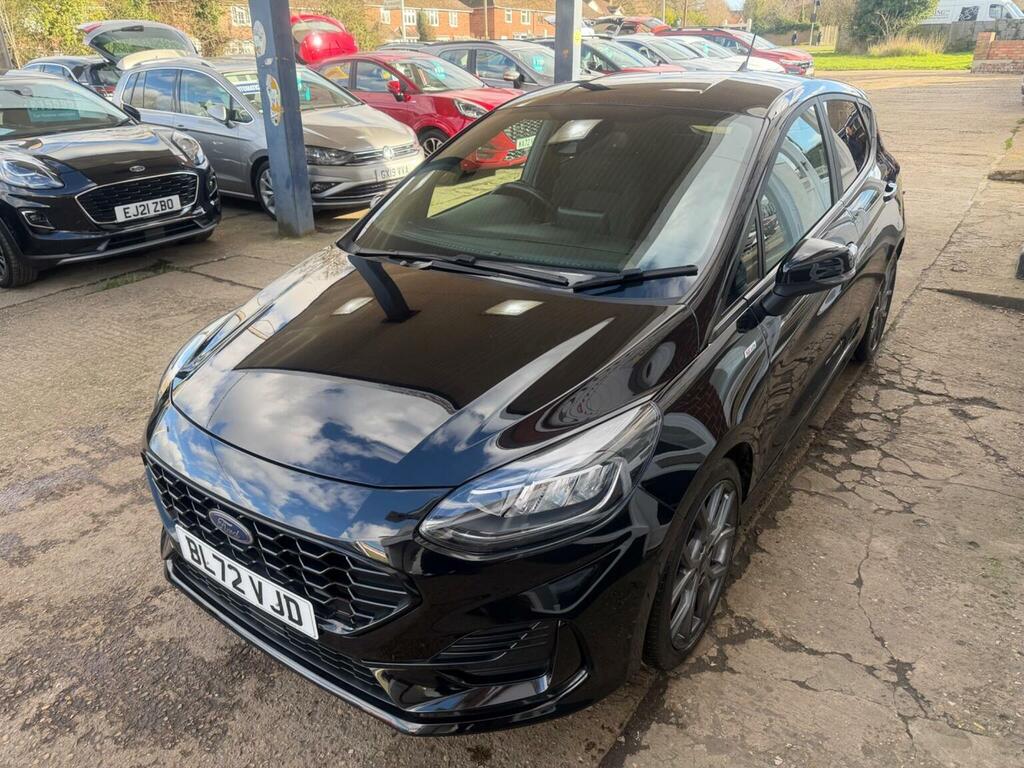 Ford Fiesta Hatchback 1.0T Ecoboost St-line Euro 6 Ss BL72VJD Black #6