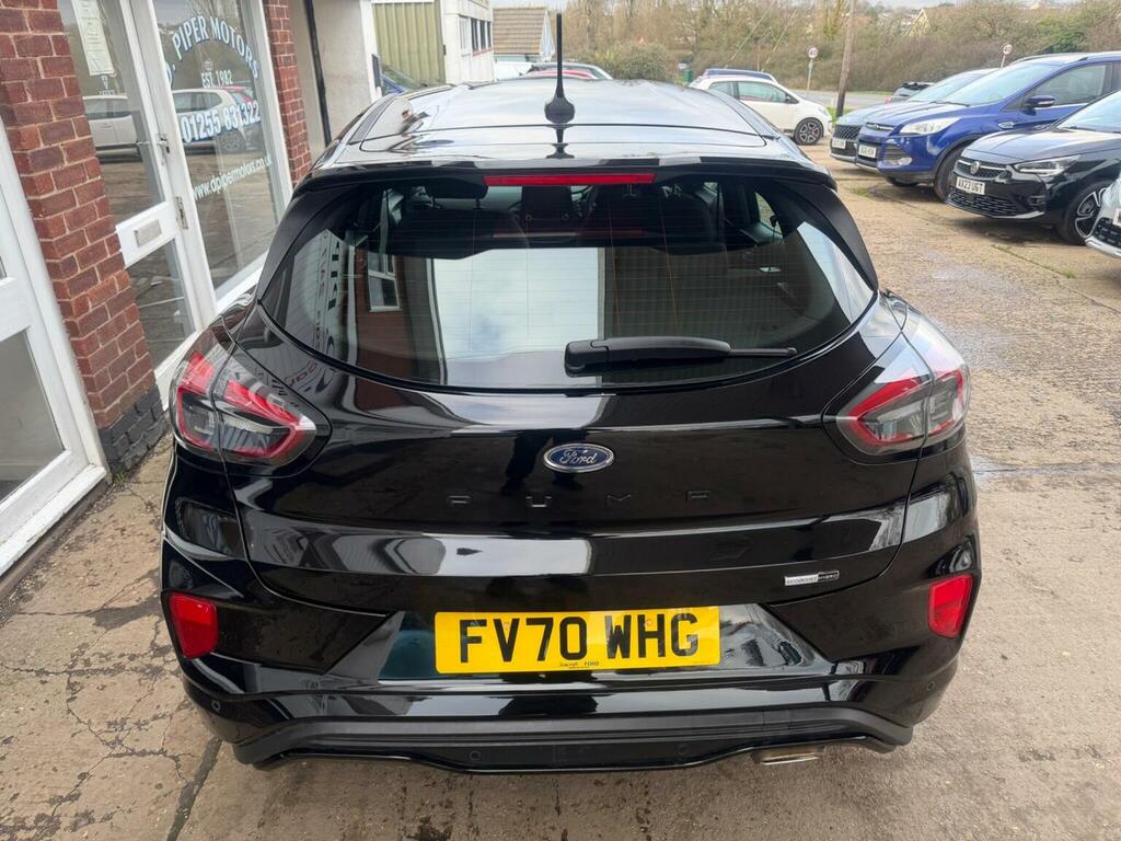 Ford Puma Suv 1.0T Ecoboost Mhev St-line Euro 6 Ss 2 FV70WHG Black #4