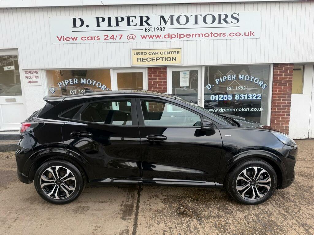 Ford Puma Suv 1.0T Ecoboost Mhev St-line Euro 6 Ss 2 FV70WHG Black #2