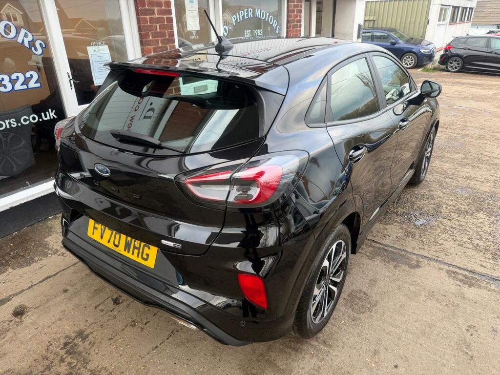 Ford Puma Suv 1.0T Ecoboost Mhev St-line Euro 6 Ss 2 FV70WHG Black #3