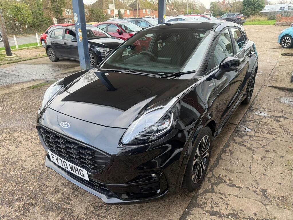 Ford Puma Suv 1.0T Ecoboost Mhev St-line Euro 6 Ss 2 FV70WHG Black #6