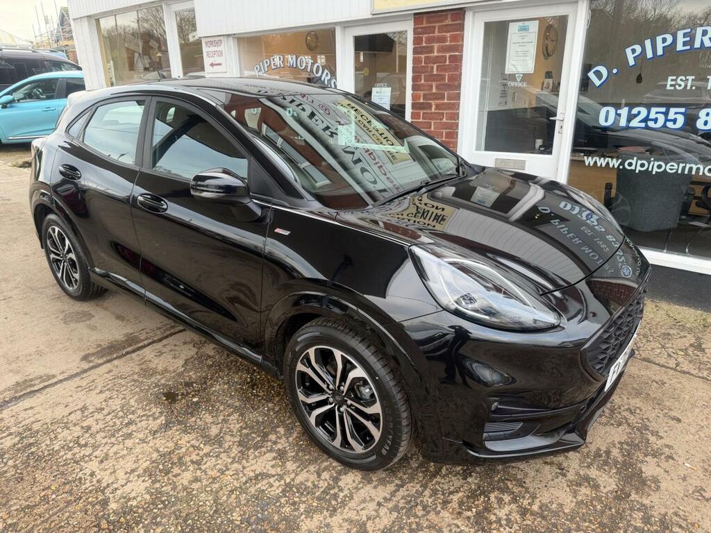Ford Puma Suv 1.0T Ecoboost Mhev St-line Euro 6 Ss 2 Black