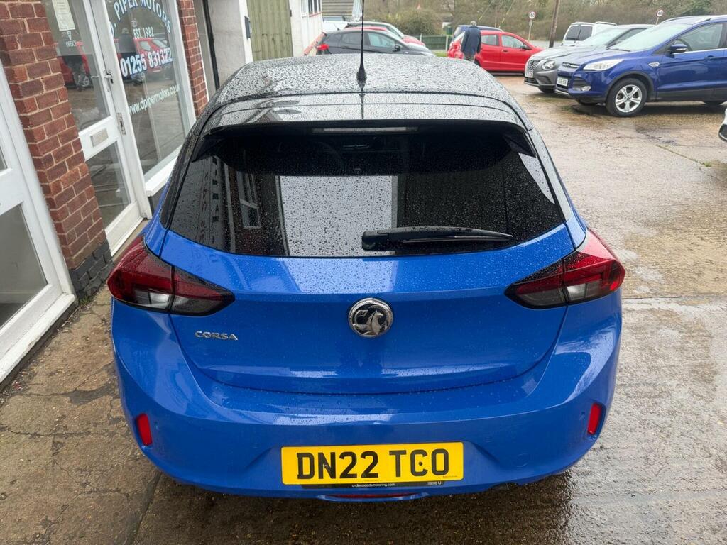 Vauxhall Corsa Hatchback 1.2 Elite Edition Euro 6 202222 DN22TCO Blue #4