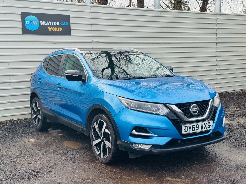 Nissan Qashqai 1.3 Dig-t Tekna Euro 6 Ss DY69WXS Blue #3