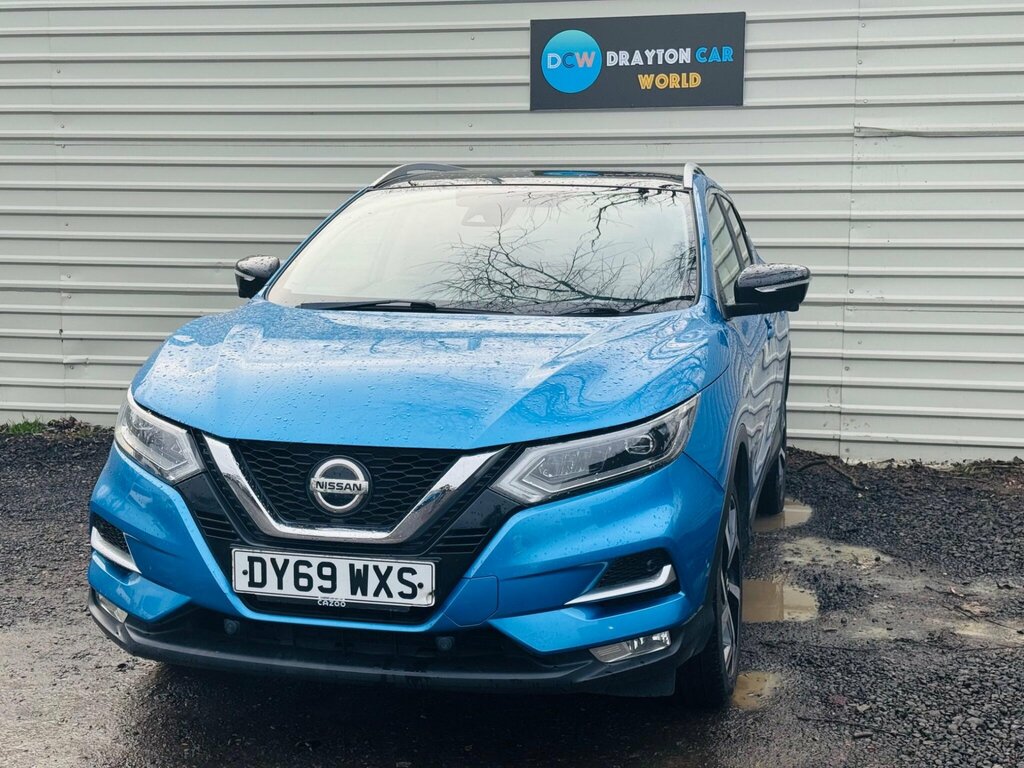 Nissan Qashqai 1.3 Dig-t Tekna Euro 6 Ss DY69WXS Blue #6