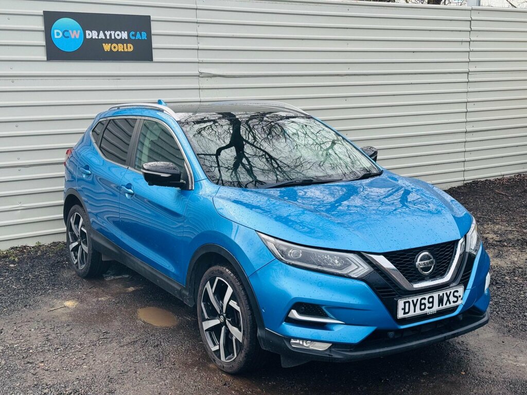 Nissan Qashqai 1.3 Dig-t Tekna Euro 6 Ss DY69WXS Blue #4