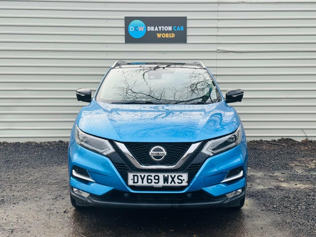 Nissan Qashqai 1.3 Dig-t Tekna Euro 6 Ss DY69WXS Blue #2
