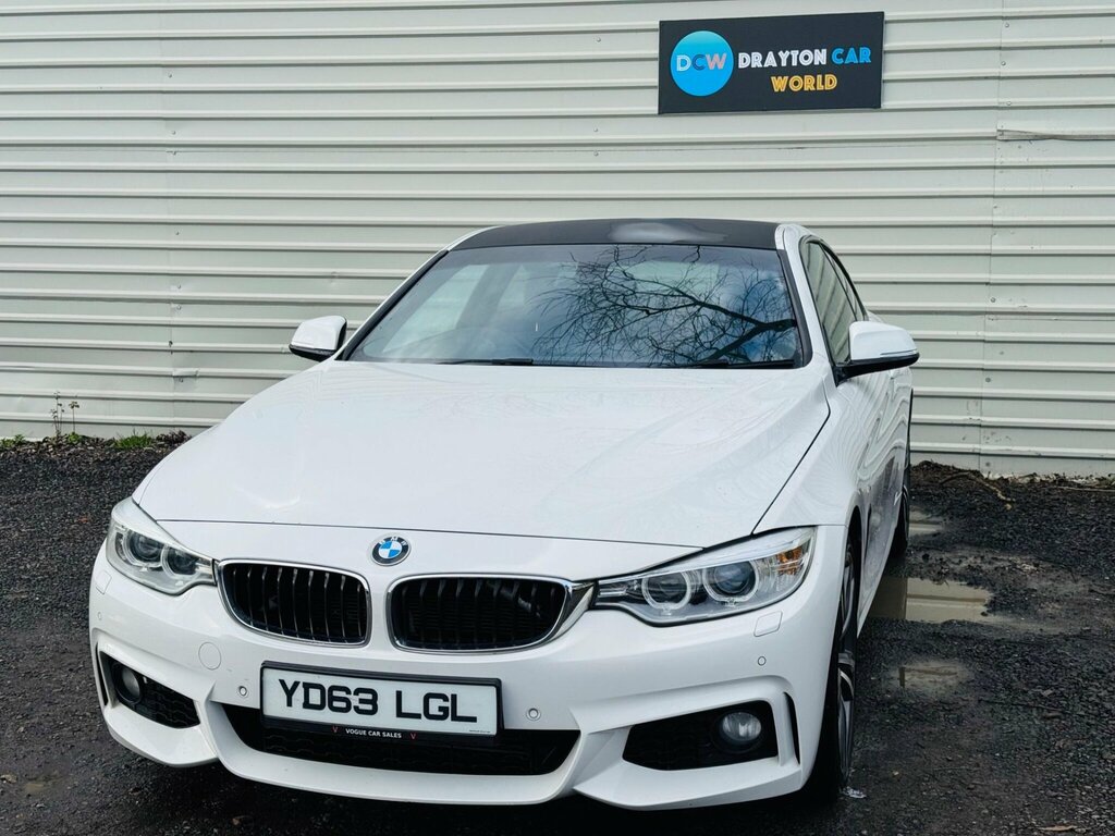 BMW 4 Series 2.0 420D M Sport Euro 6 Ss YD63LGL White #6
