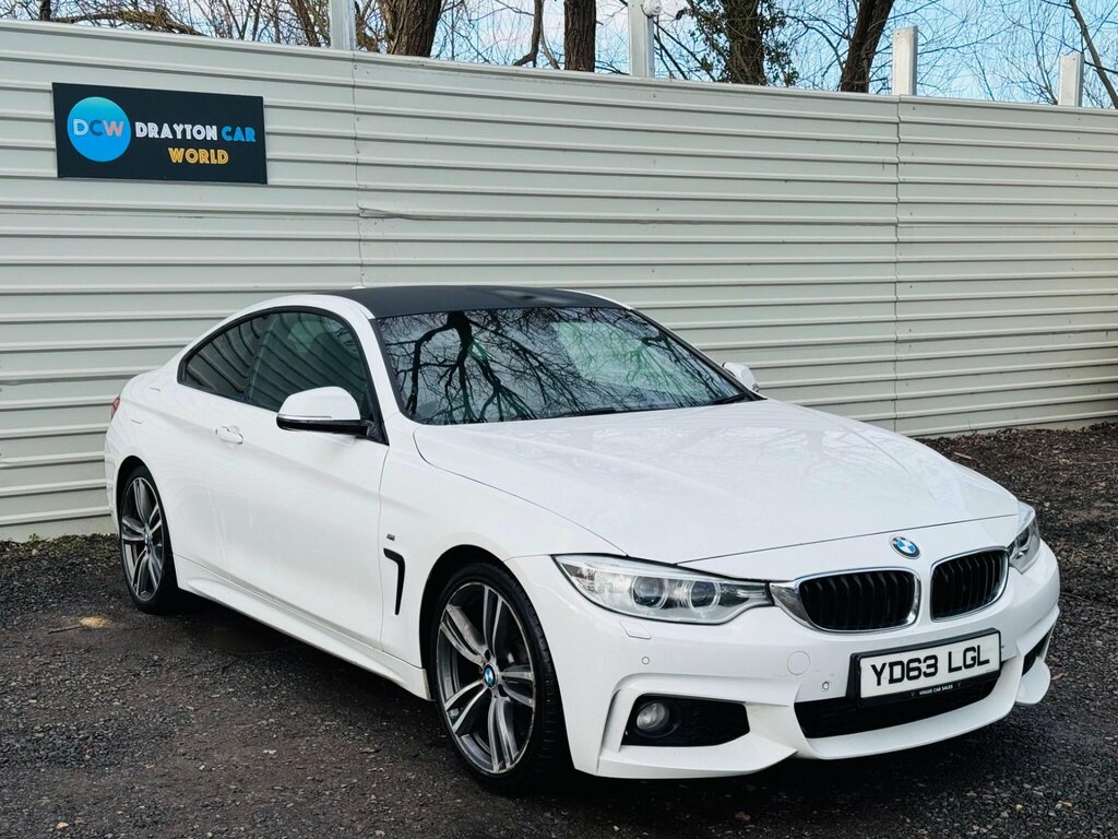 BMW 4 Series 2.0 420D M Sport Euro 6 Ss YD63LGL White #3