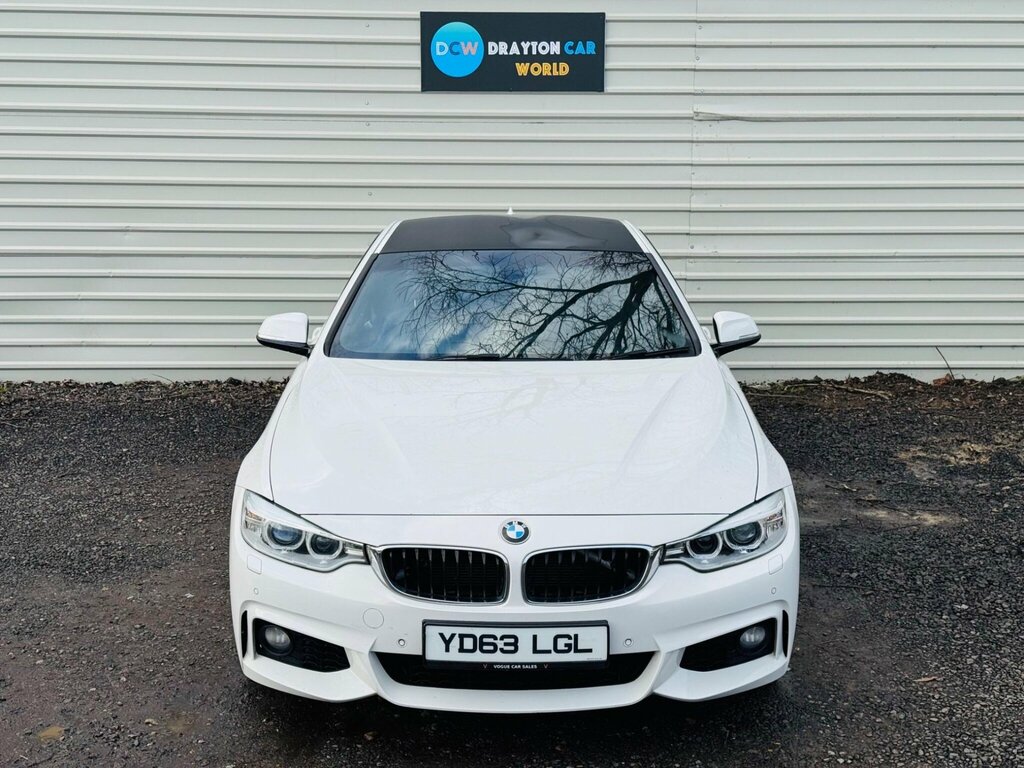 BMW 4 Series 2.0 420D M Sport Euro 6 Ss YD63LGL White #5