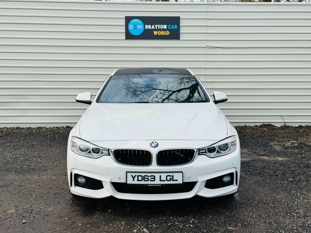 BMW 4 Series 2.0 420D M Sport Euro 6 Ss YD63LGL White #2