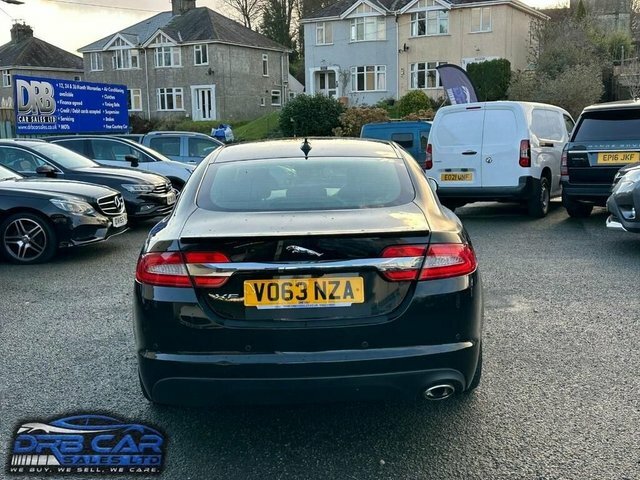 Jaguar XF 2.2D Sport Saloon Euro 5 Ss 20 VO63NZA Black #5
