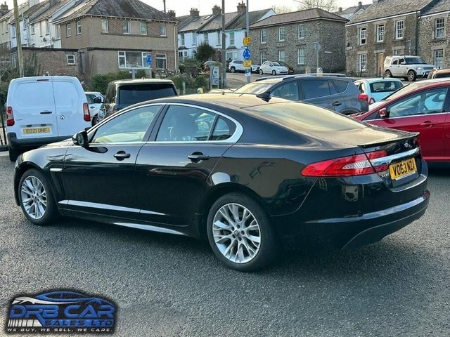 Jaguar XF 2.2D Sport Saloon Euro 5 Ss 20 VO63NZA Black #4