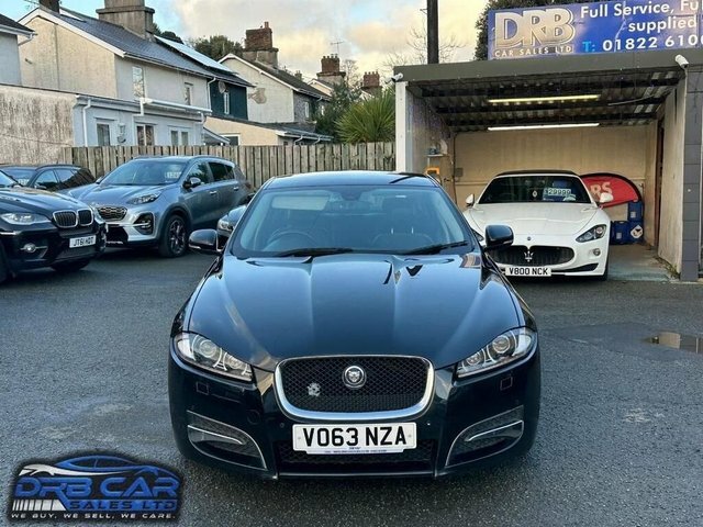 Jaguar XF 2.2D Sport Saloon Euro 5 Ss 20 VO63NZA Black #2