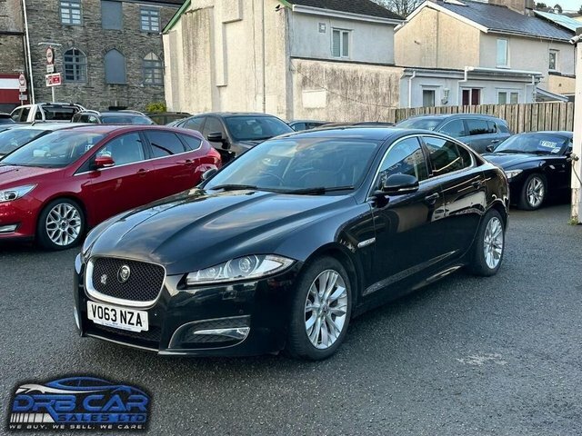 Jaguar XF 2.2D Sport Saloon Euro 5 Ss 20 VO63NZA Black #3