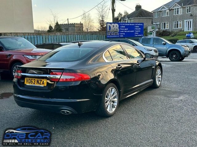 Jaguar XF 2.2D Sport Saloon Euro 5 Ss 20 VO63NZA Black #6