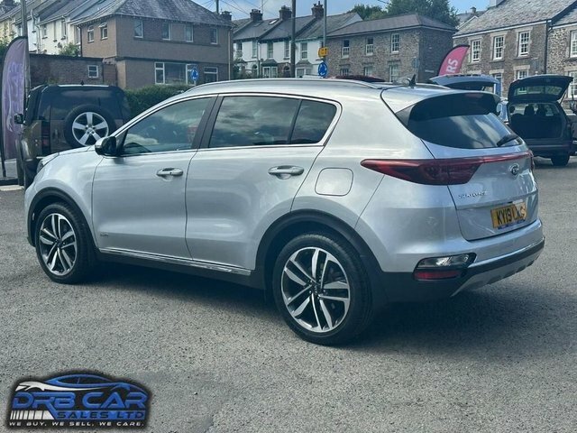 Kia Sportage 2.0 Crdi Ecodynamics 4 Suv Awd Eu KY19LMC Silver #4