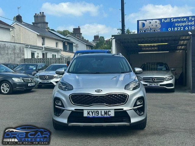 Kia Sportage 2.0 Crdi Ecodynamics 4 Suv Awd Eu KY19LMC Silver #2