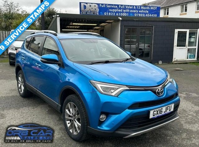 Toyota Rav 4 2.0 D-4d Excel Suv Euro 6 Ss Blue