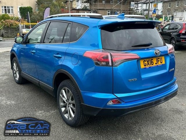 Toyota Rav 4 2.0 D-4d Excel Suv Euro 6 Ss GX16JFU Blue #4