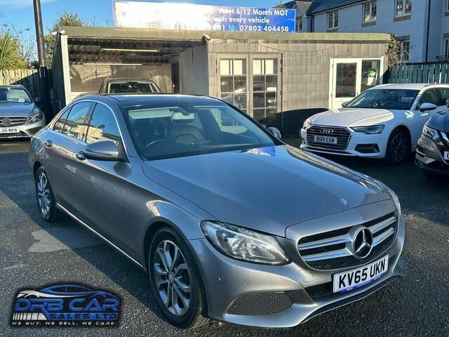 Mercedes-Benz C Class 2.1 C220d Sport Saloon 7G-tronic Euro Silver