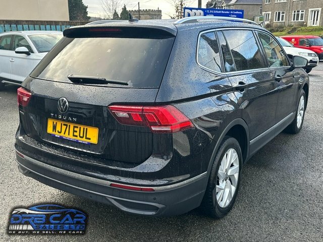 Volkswagen Tiguan Allspace 2.0 Tdi Life Suv Dsg Euro 6 Ss 150 WJ71EUL Black #6