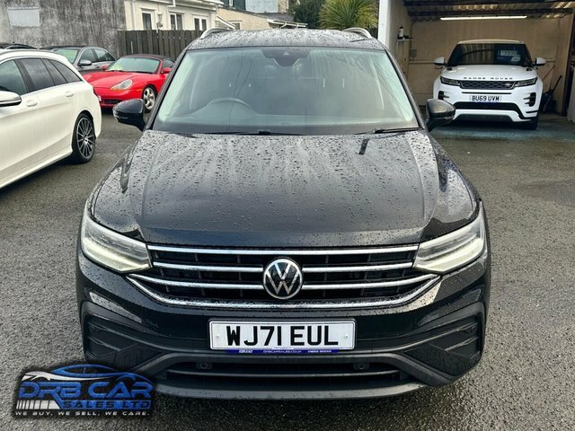 Volkswagen Tiguan Allspace 2.0 Tdi Life Suv Dsg Euro 6 Ss 150 WJ71EUL Black #2
