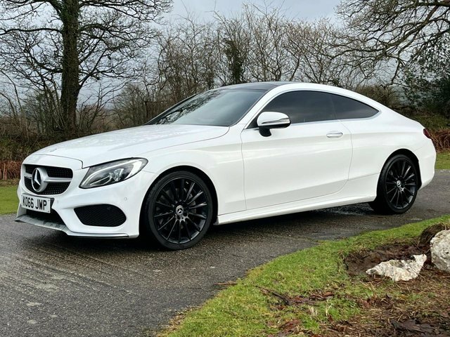 Mercedes-Benz C Class 2.1 C250d Amg Line Premium Plus Coupe KO66JWP White #3