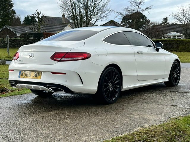 Mercedes-Benz C Class 2.1 C250d Amg Line Premium Plus Coupe KO66JWP White #5
