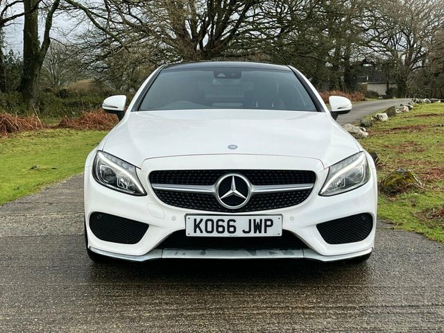Mercedes-Benz C Class 2.1 C250d Amg Line Premium Plus Coupe KO66JWP White #2