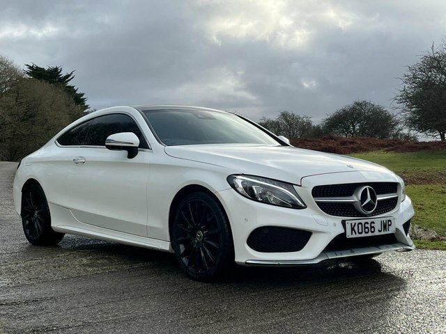 Mercedes-Benz C Class 2.1 C250d Amg Line Premium Plus Coupe White