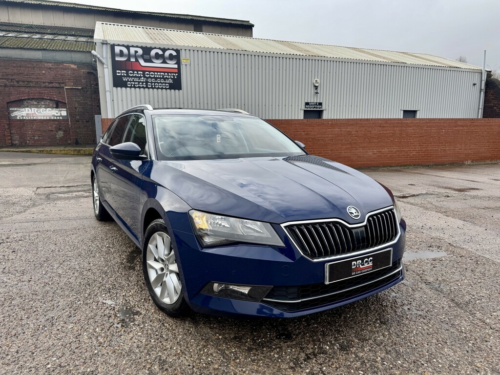 Skoda Superb Estate 2.0 Tdi Se Technology 2017 Blue