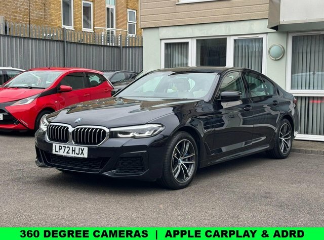 BMW 5 Series 2.0 530E 12Kwh M Sport Saloon Plug-in H Black #3