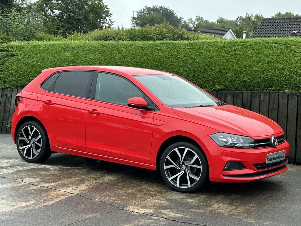 Volkswagen Polo Hatchback A6336 Red #3