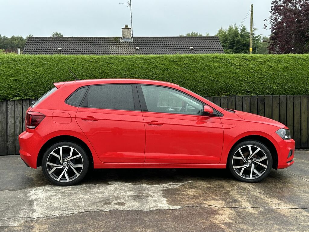 Volkswagen Polo Hatchback A6336 Red #5