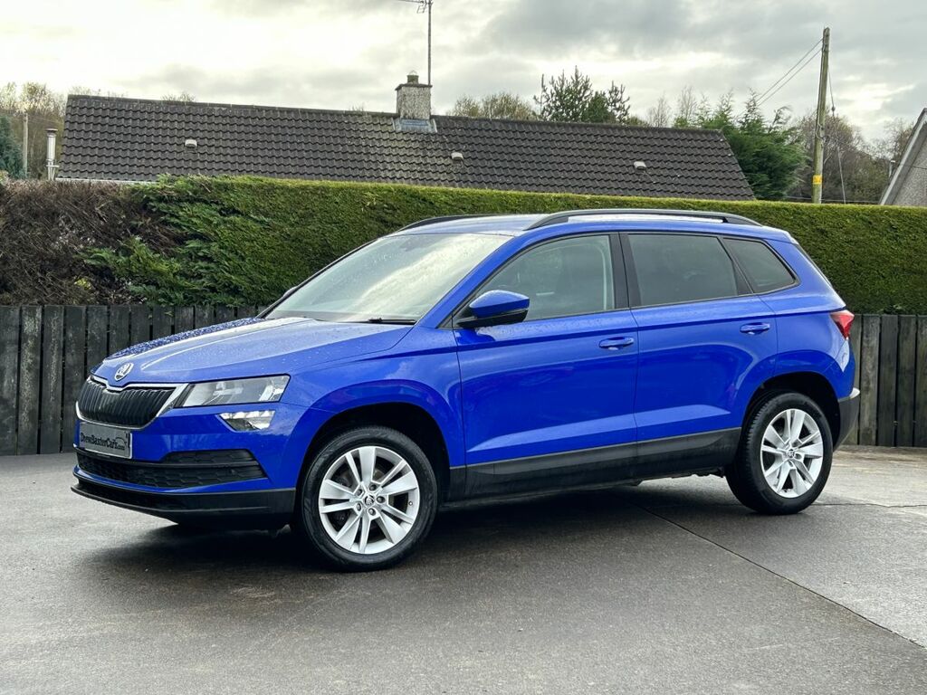 Skoda Karoq Mpv Blue #4