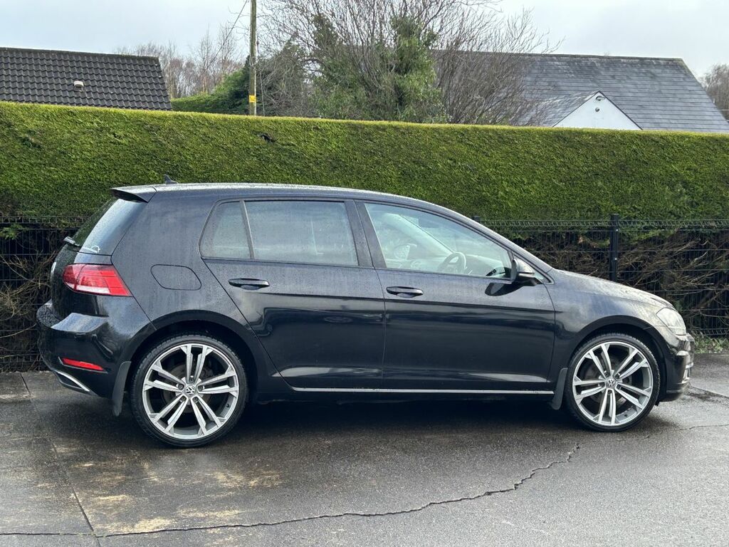 Volkswagen Golf Hatchback Black #4