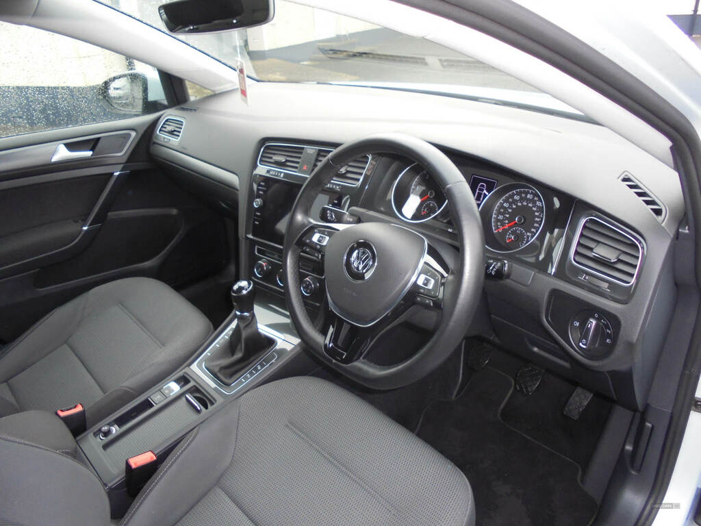 Volkswagen Golf 1.6 Tdi Se Nav RE68GFV Silver #5