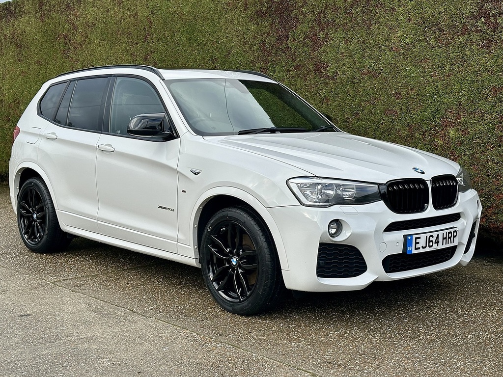 BMW X3 2.0 20D M Sport Suv Xdrive Euro White #3