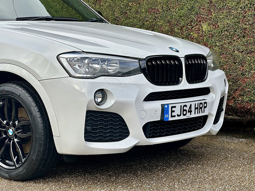 BMW X3 2.0 20D M Sport Suv Xdrive Euro White #4