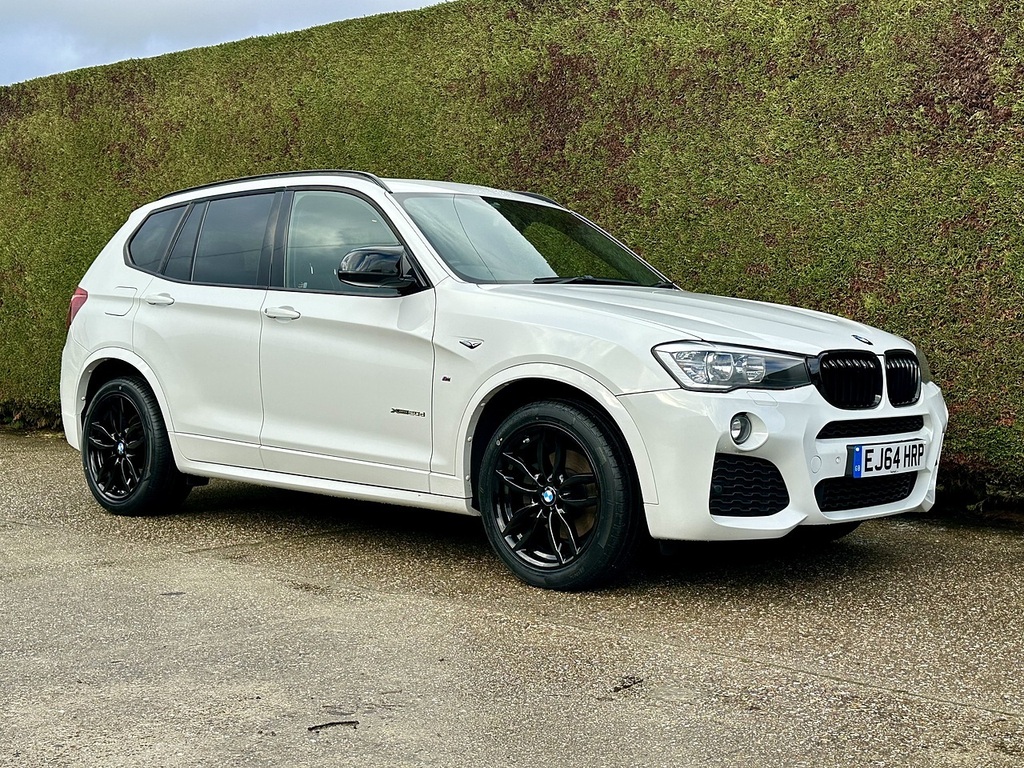 BMW X3 2.0 20D M Sport Suv Xdrive Euro White #2