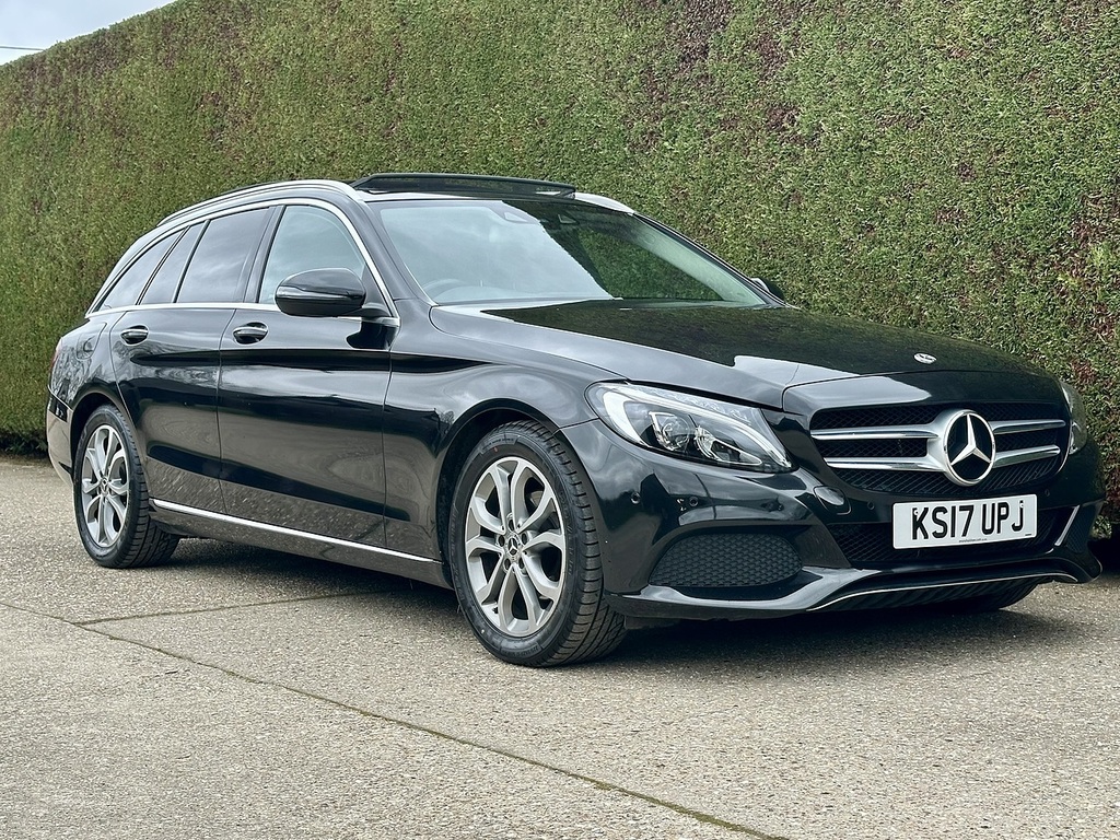 Mercedes-Benz C Class 1.6 C200d Sport Premium Estate G-tron Black