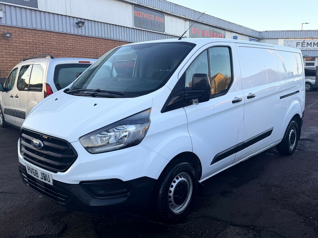 Ford Transit Custom 2.0 300 Ecoblue HV68JBU White #4