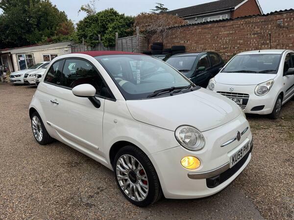 Fiat 500C 1.4 Lounge Euro 5 White