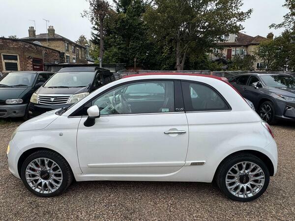 Fiat 500C 1.4 Lounge Euro 5 White #6