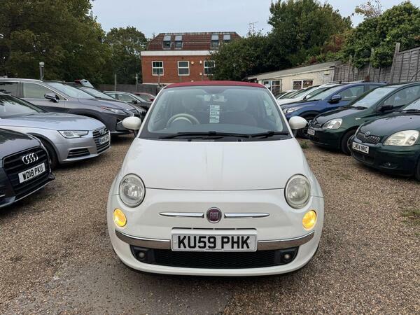Fiat 500C 1.4 Lounge Euro 5 White #3
