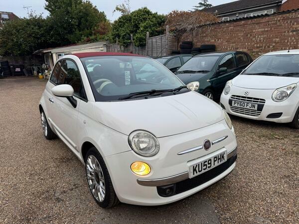 Fiat 500C 1.4 Lounge Euro 5 White #2