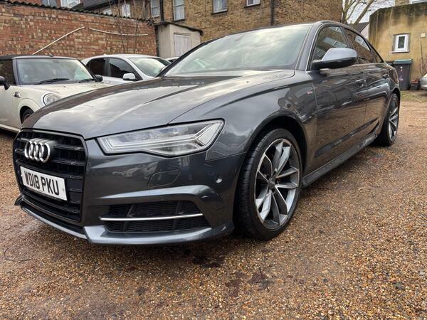 Audi A6 Saloon 2.0 Tdi S Line S Tronic Quattro Euro 6 Ss WD18PKU Grey #6